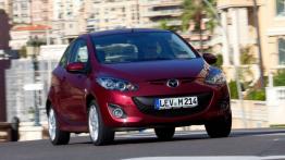 Mazda 2 Facelifting - wersja 3-drzwiowa - widok z przodu