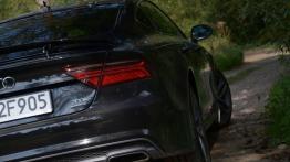 Audi A7 Sportback Facelifting - galeria redakcyjna - prawy tylny reflektor - wyłączony