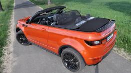 Range Rover Evoque Convertible - galeria redakcyjna - widok z góry