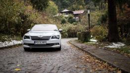Skoda Superb Laurin & Klement 2.0 TDI 150 KM - galeria redakcyjna - widok z przodu