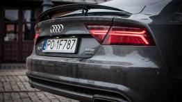 Audi A7 Sportback 3.0 TFSI 333 KM - galeria redakcyjna - widok z tyłu