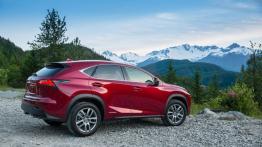 Lexus NX 300h (2015) - wersja amerykańska - widok z tyłu