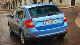 Skoda Rapid II Spaceback - galeria redakcyjna - widok z tyłu