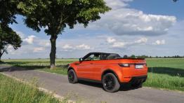 Range Rover Evoque Convertible - galeria redakcyjna - widok z tyłu