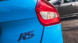 Ford Focus RS - niebieski terrorysta
