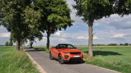 Range Rover Evoque Convertible - galeria redakcyjna - widok z przodu