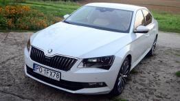 Skoda Superb 2.0 TDI 190 KM - galeria redakcyjna - widok z przodu