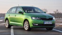 Skoda Rapid Spaceback 1.0 TSI 110 KM - galeria redakcyjna - widok z przodu