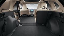 Honda CR-V IV - wersja europejska - tylna kanapa złożona, widok z bagażnika