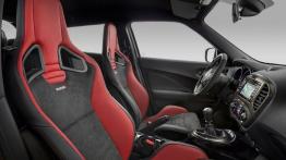 Nissan Juke Nismo RS (2014) - wersja europejska - widok ogólny wnętrza z przodu