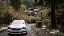 Skoda Superb Laurin & Klement 2.0 TDI 150 KM - galeria redakcyjna - widok z przodu