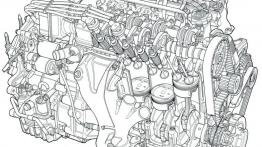 Honda HR-V - wersja 5-drzwiowa - szkic silnika