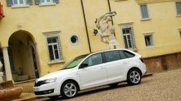 Skoda Rapid II Spaceback - galeria redakcyjna - lewy bok