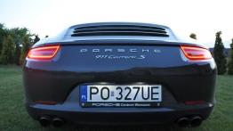 Porsche 911 991 Carrera 2/2S Cabrio 3.8 400KM - galeria redakcyjna - widok z tyłu