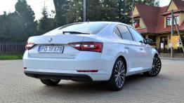 Skoda Superb 2.0 TDI 190 KM - galeria redakcyjna - widok z tyłu