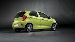 Kia Picanto 2011 - wersja 5-drzwiowa - tył - reflektory wyłączone