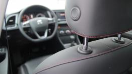 Seat Leon III Hatchback TSI - galeria redakcyjna - fotel kierowcy, widok z tyłu
