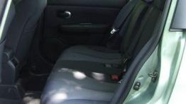Nissan Tiida - galeria redakcyjna - tylna kanapa