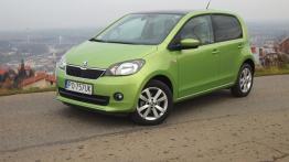 Skoda Citigo - test długodystansowy - galeria redakcyjna - przód - reflektory włączone