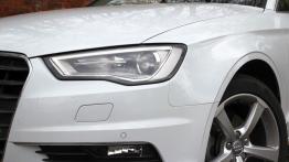 Audi A3 8V Limousine 1.4 140KM - galeria redakcyjna - lewy przedni reflektor - wyłączony