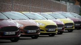 Ford Fiesta VII Facelifting - galeria redakcyjna - widok z przodu