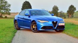 Alfa Romeo Giulia Veloce 2.0 TBi 280 KM - galeria redakcyjna - widok z przodu