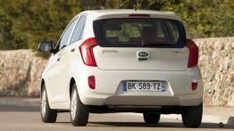 Kia Picanto 2011 - wersja 5-drzwiowa - tył - reflektory wyłączone