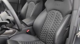 Audi RS7 Sportback 4.0 TFSI 560KM - galeria redakcyjna - fotel kierowcy, widok z przodu