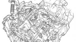 Honda HR-V - wersja 3-drzwiowa - szkice - schematy - inne ujęcie