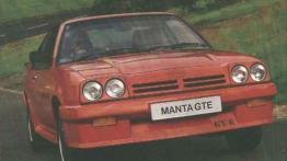 Opel Manta - widok z przodu