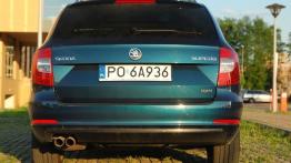 Skoda Superb II Kombi Facelifting - galeria redakcyjna - widok z tyłu