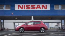 Nissan Leaf 2013 - wersja europejska - lewy bok
