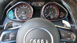Audi R8 Coupe Facelifting 5.2 FSI 525KM - galeria redakcyjna - zestaw wskaźników