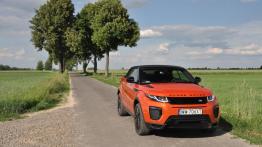Range Rover Evoque Convertible - galeria redakcyjna - widok z przodu