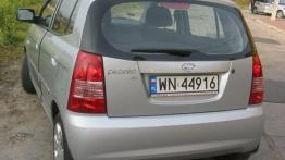 Kia Picanto 1.1 EX - widok z tyłu