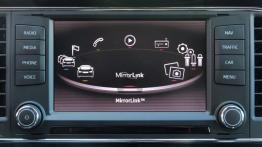 Seat Leon III CUPRA ST 2.0 TSI - galeria redakcyjna - ekran systemu multimedialnego