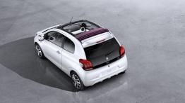 Peugeot 108 (2014) - wersja 3-drzwiowa - widok z góry