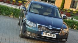 Skoda Superb II Kombi Facelifting - galeria redakcyjna - widok z przodu