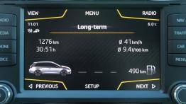 Seat Leon III CUPRA ST 2.0 TSI - galeria redakcyjna - ekran systemu multimedialnego