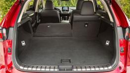 Lexus NX 300h (2015) - wersja amerykańska - tylna kanapa złożona, widok z bagażnika