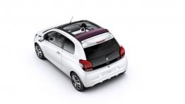 Peugeot 108 (2014) - wersja 3-drzwiowa - widok z góry