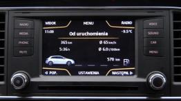Seat Leon III Hatchback TSI - galeria redakcyjna - ekran systemu multimedialnego