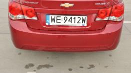 Chevrolet Cruze - galeria redakcyjna - zderzak tylny