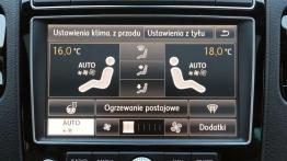 Volkswagen Touareg II Facelifting - galeria redakcyjna - ekran systemu multimedialnego