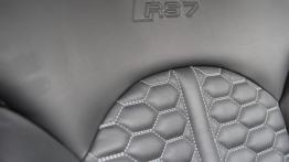 Audi RS7 Sportback 4.0 TFSI 560KM - galeria redakcyjna - fotel pasażera, widok z przodu