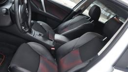 Mazda 3 II MPS 2.3 260KM - galeria redakcyjna - widok ogólny wnętrza z przodu
