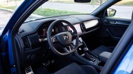 Skoda Kodiaq RS - galeria redakcyjna - widok ogólny wn?trza z przodu