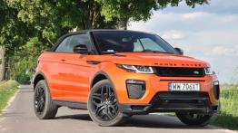 Range Rover Evoque Convertible - galeria redakcyjna - widok z przodu