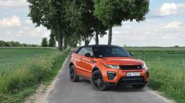 Range Rover Evoque Convertible - galeria redakcyjna - widok z przodu