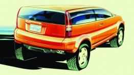 Honda HR-V - wersja 3-drzwiowa - szkic auta